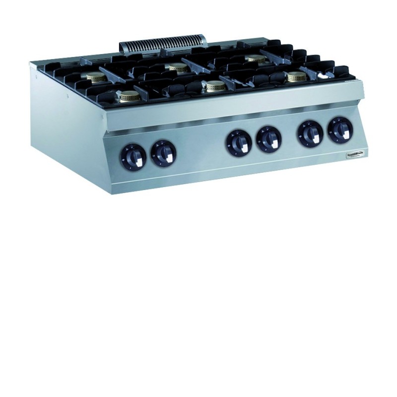 PRO 700 CUISINIERE A GAZ 6 BR.