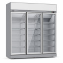 freezer light 188cm 3 portes gris