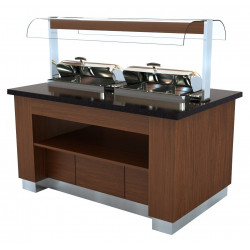 BUFFET CHAUD WENGE 1600...