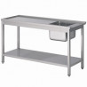 TABLE D'APPROVISIONEMENT ÉTAGÈRE 1500 POUR 7280.0045-0046-0050-0055-0060-0065