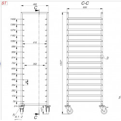 CHARIOTS DÉBRASSAGE EN 16X