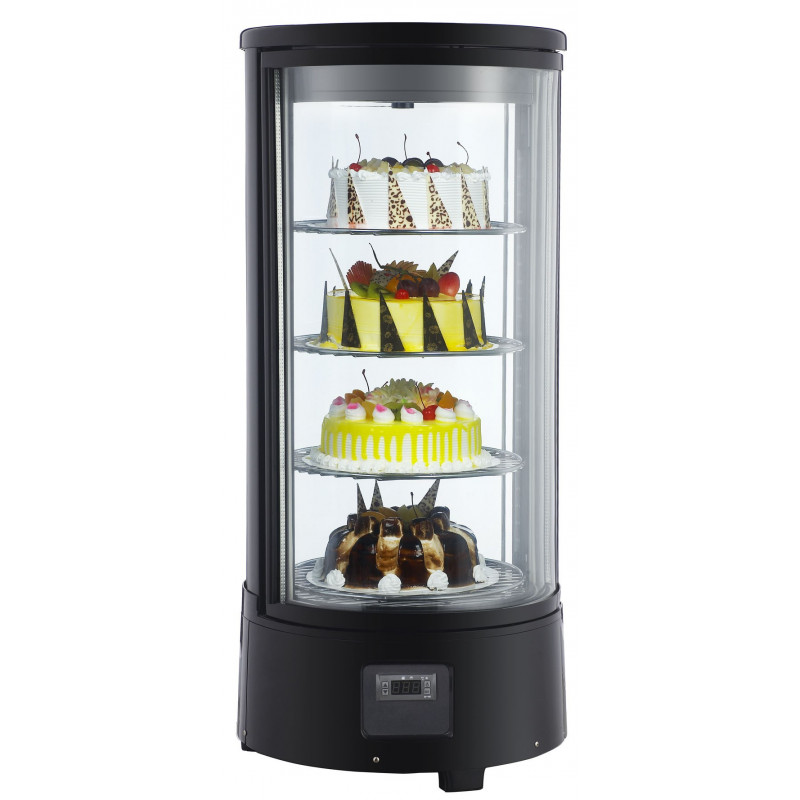 VITRINE RÉFRIGÉRÉE ROTATIVE 72L