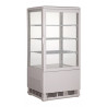VITRINE RÉFRIGÉRATÉE 68L BLANC