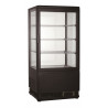 VITRINE RÉFRIGÉRATÉE 68L NOIR