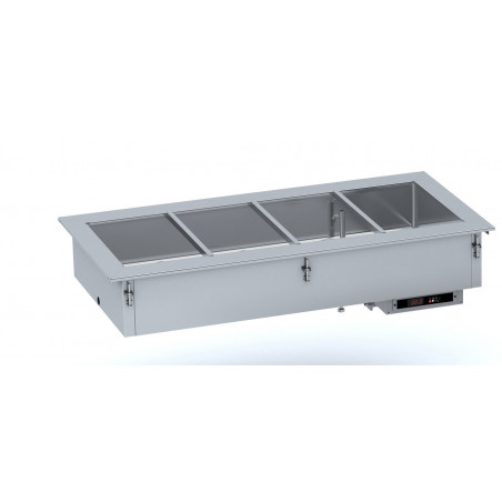 DROP-IN BAIN-MARIE 2/1 - REMPLISSAGE D’EAU AUTOMATIQUE