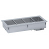 DROP-IN BAIN-MARIE 2/1 - REMPLISSAGE D’EAU AUTOMATIQUE