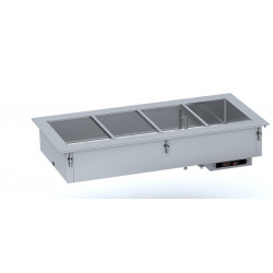 DROP-IN BAIN-MARIE 3/1 - REMPLISSAGE D’EAU AUTOMATIQUE