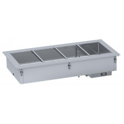 DROP-IN BAIN-MARIE 4/1 - REMPLISSAGE D’EAU AUTOMATIQUE