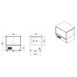 VITRINE RÉFRIGÉRÉE 125L