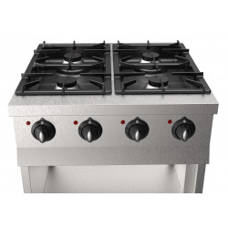 BASE 700 CUISINIERE A GAZ 4 BR.