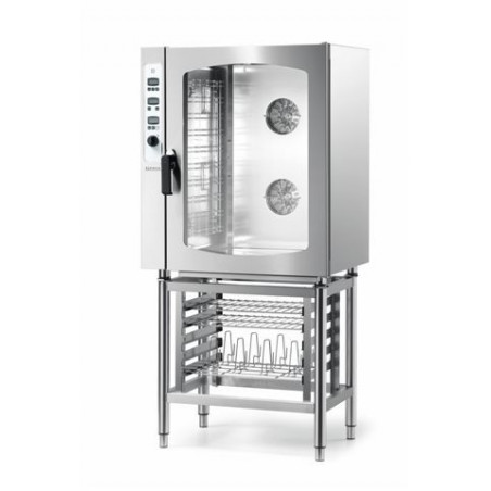 GIORIK FOURS À CONVECTION, GAS  895X768X965MM. (LXDXH), CAP. 10X 1/1 GN  TEMP. +50/+280°C, 0,9 + 19 KW,  230 VOLT, 160 KG